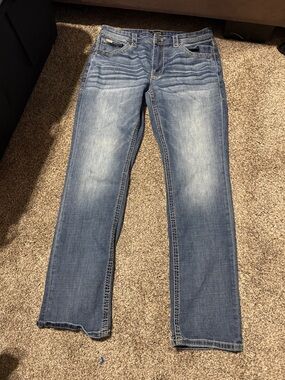 Buckle Women's Light Wash Straight-Leg Jeans